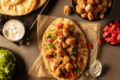 Morceaux de Blanc Poulet pané